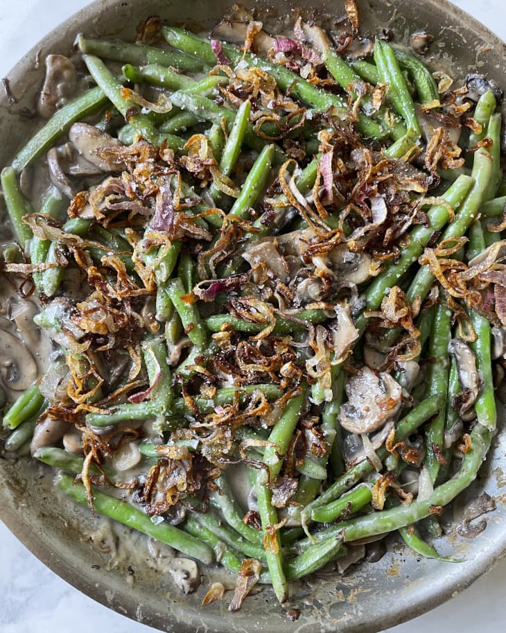 Vegan Green Bean Casserole Recipe Kitchn